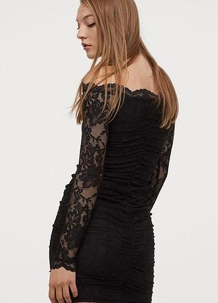 Коротка мереживна сукня від h&m divided2 фото