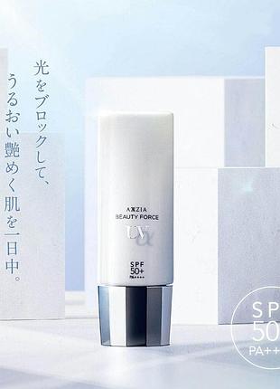 Axxzia beauty force uv α санскрин нового поколения  3 типа излучения spf50 + / pa ++++, 40гр