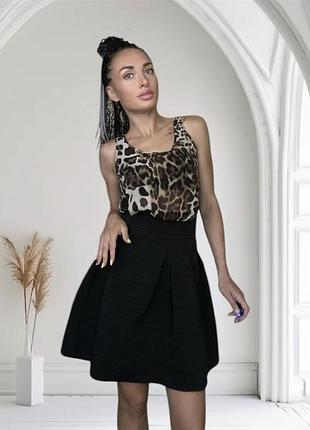 Женская чёрная юбка пачка от h&m 🖤