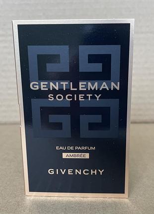 Givenchy gentleman society ambree edp 1ml