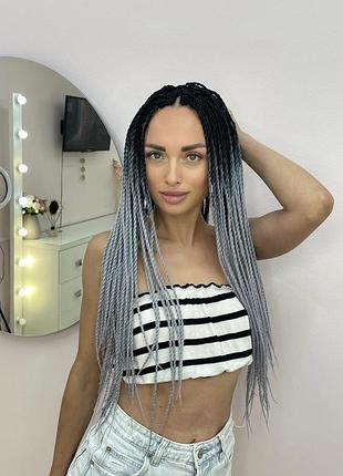 Женский топ бандо в полоску от primark 🦋