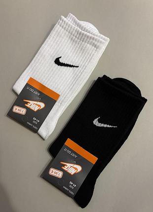 Шкарпетки nike жіночі чоловічі підліткові високі і короткі