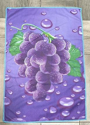 Класний великий кухонний рушник виноград