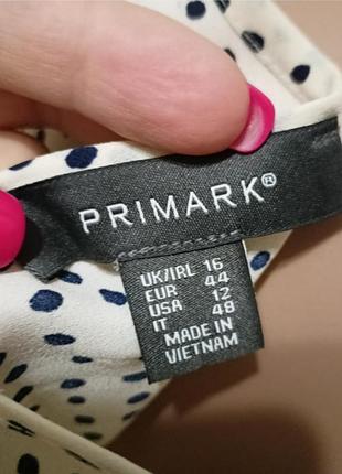 Жіноча шифонова майка на брительках в горох4 фото