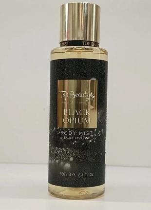 Мист для тела и волос top beauty black opium 250 мл