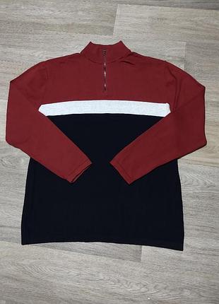 Мужской лёгкий свитер next размер l - xl