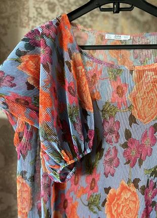 Блузка жіноча шифонова zara