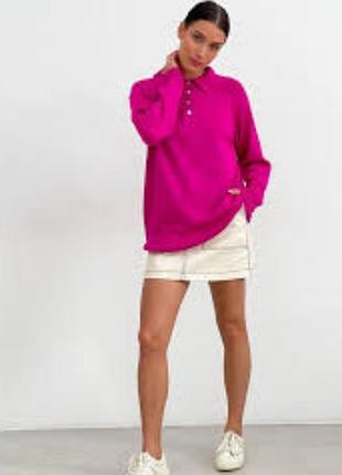 Лонг поло с довгим рукавом