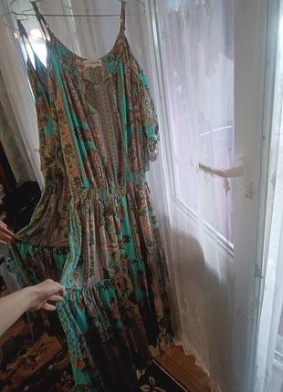 Длинное платье летнее 3