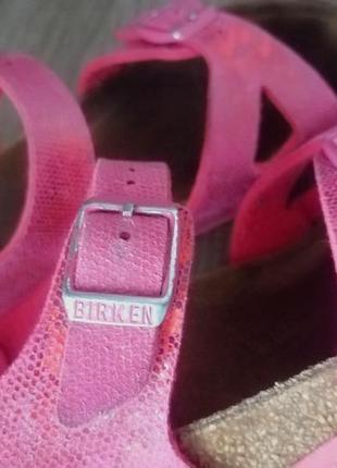 Детские анатомические босоножки для девочки birkenstock оригинал ортопедические сандалии 30 31 размер