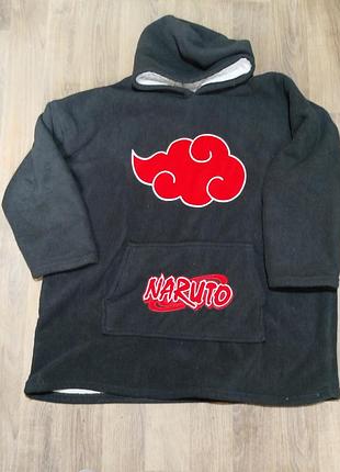 Тепла толстовка з написом "naruto"