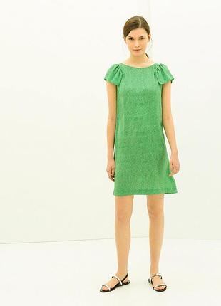 Легка жіноча сатинова сукня zara