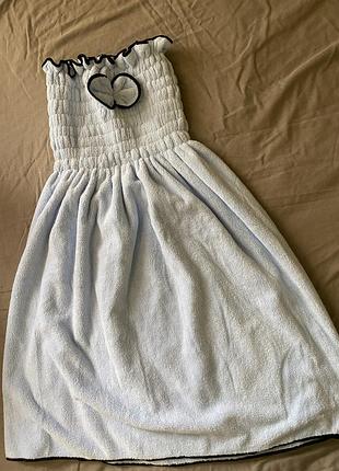 Банний рушник сукня платье полотенце