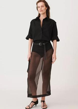 Юбка средней длины из органзы 50th anniversary