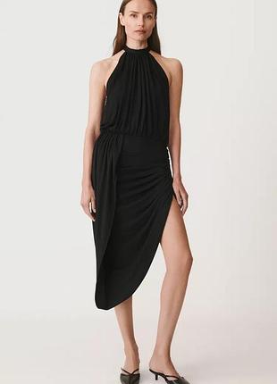 Асимметричное платье с воротником хальтер 50th anniversary