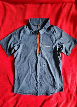 Треккинговая футболка поло montane. m/s