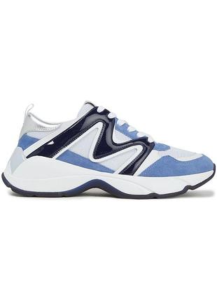 Кроссовки кожаные maje