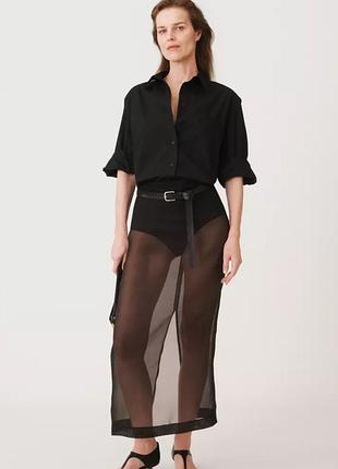 Рубашка поплиновая 50th anniversary с рукавами «летучая мышь»