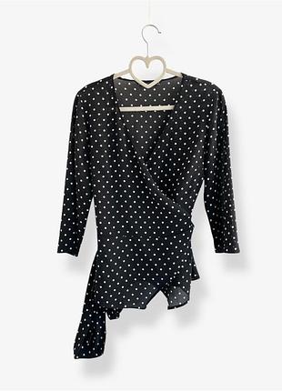 Жіноча легка напівпрозора блузка zara