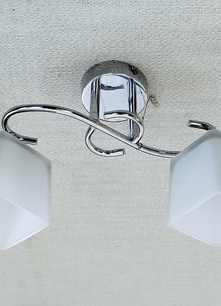 Люстра на 2 плафона2 фото