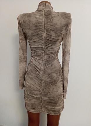 Платье zara в сеточку 7