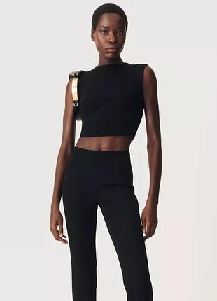 Укороченный топ с пряжкой 50th anniversary