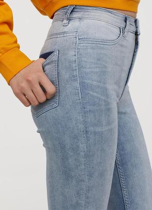 Оригинальные джинсы super skinny high от бренда h&m 0706016004 разм. 364 фото
