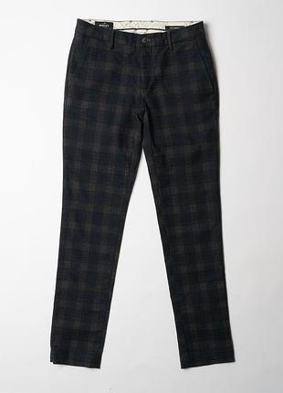 Masons check chino pants [pmh016208]