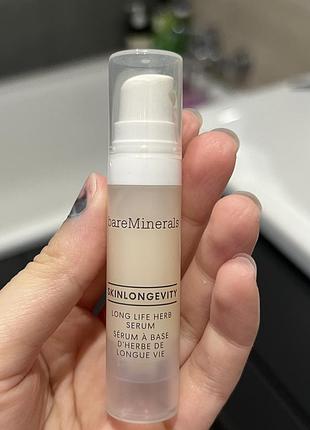 Антивікова сироватка bare minerals skinlongevity long life herb serum