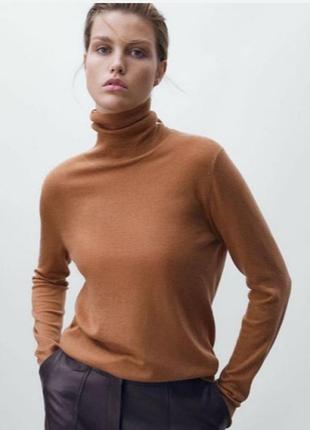 Massimo dutti гольф водолазка м l  оригинал шерсть кашемир