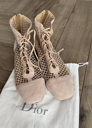 Сандалі черевики christian dior