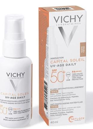 Солнцезащитный невесомый флюид vichy