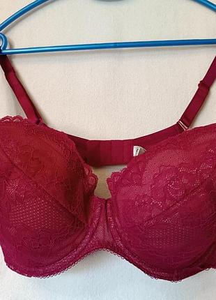 Мега классный фирменный бюстгальтер на пышную грудь gossard 80h