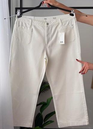 Джинси wide leg з високою посадкою від c&a