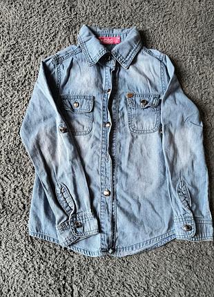 Катонова сорочка на дівчинку 110 см