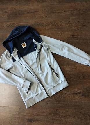 Кофта zip hoodie/ зуда, streetwear размер xs-s