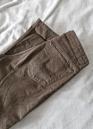 Шоколадні джинси zara