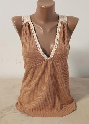 Майка zara з ажуром