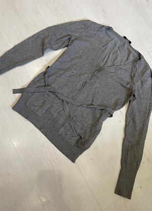 Pull and bear джемпер серый l