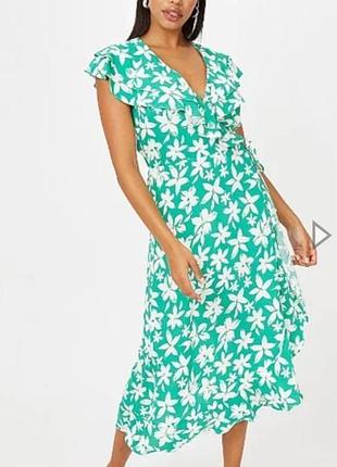 Міді сукня в принт george 20 віскоза (нюанс)