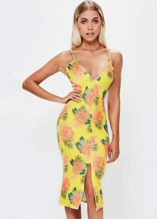 Распродажа платье prettylittlething миди драпировка4 фото
