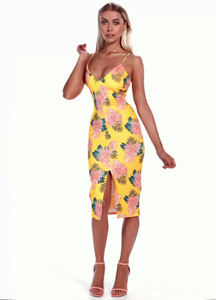 Розпродаж сукня prettylittlething міді драпірування