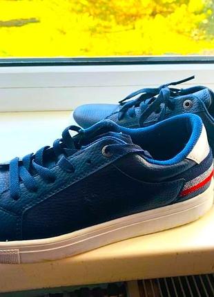 Кроссовки tommy hilfiger, темно-синие.