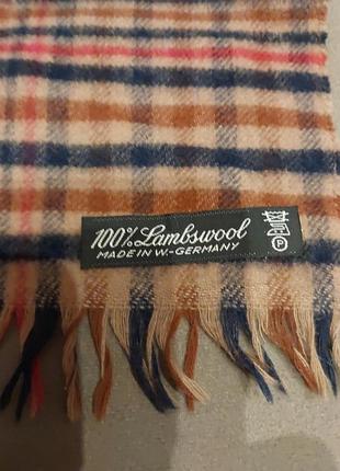 Теплий шарф,100%шерсті лами