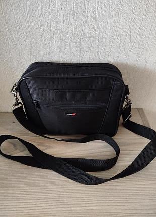 Сумка swissair, унисекс.