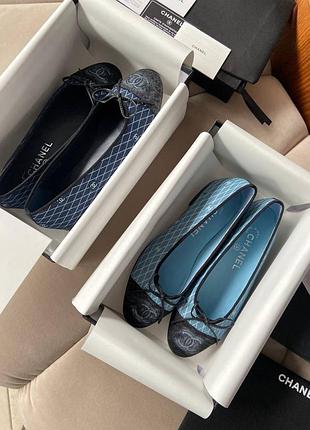 Балетки лодочки chanel