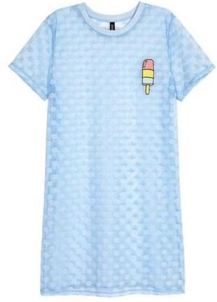 Платье в сетку