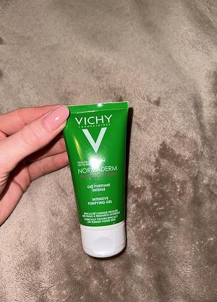 Vichy normaderm intensive purifying cleanser гель для глибокого очищення