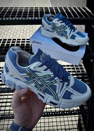 Летние мужские кроссовки asics gel kahana 8 кожаные+сетка вьетнам