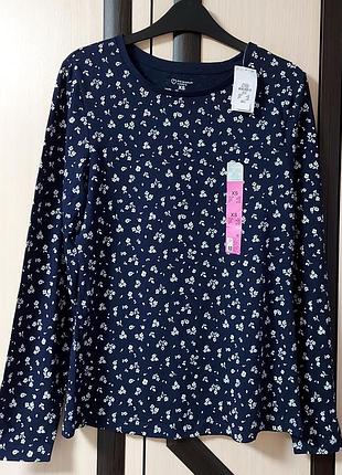 Кофтинка піжамна (трикотаж) 6-8 розмір, євро 34-36